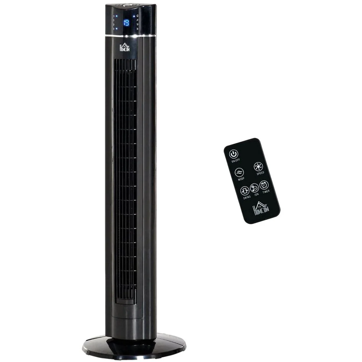 FELIXLEO Akku-Standventilator, oszillierend, geräuscharm, mit Fernbedienung 2