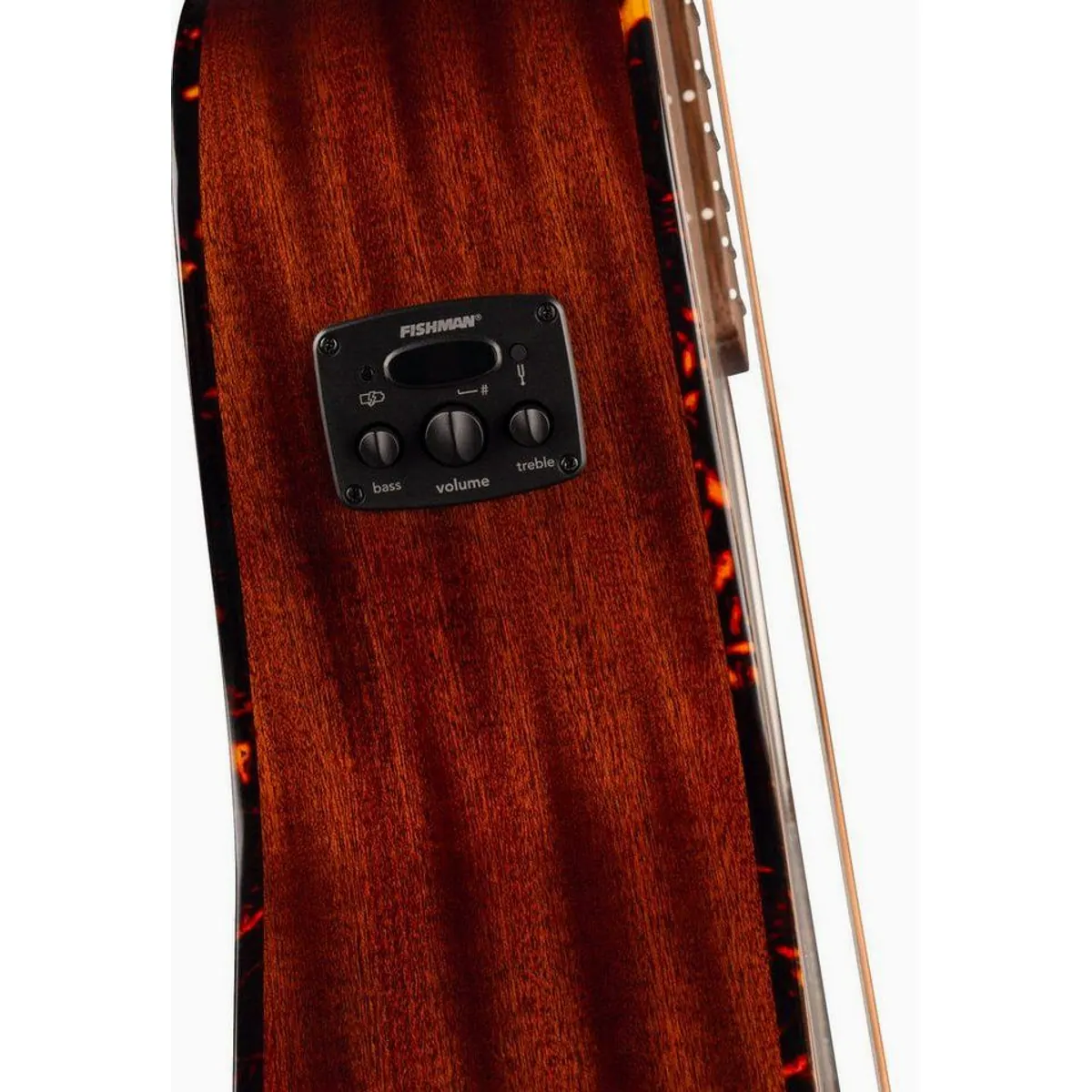 Fender California Deluxe Newporter Natural, vielseitige Akustikgitarre mit Tonabnehmer 4