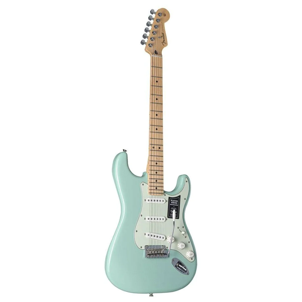 Fender Player Stratocaster E-Gitarren Set, Surf Green Hochglanz, 22 Bünde, inkl. Verstärker 2