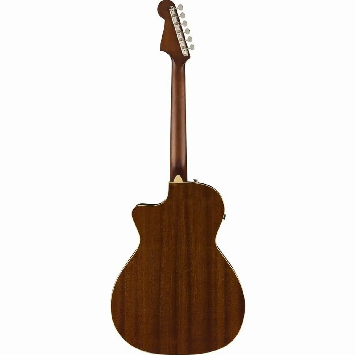 Fender Newporter Player WN Sunburst, kompakte Westerngitarre, ausgewogener Sound, Fishman-Tonabnehmer 3
