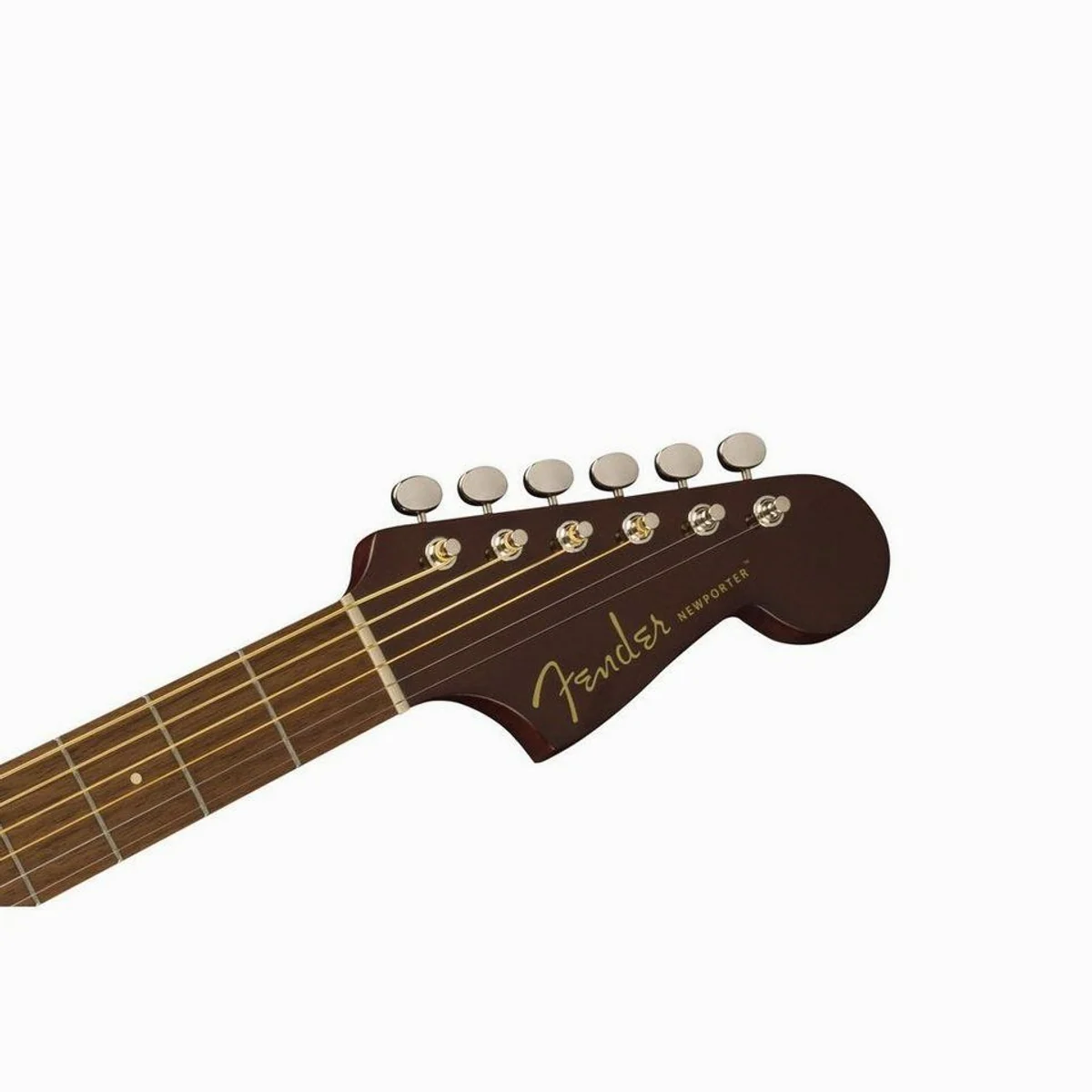 Fender Newporter Player WN Sunburst, kompakte Westerngitarre, ausgewogener Sound, Fishman-Tonabnehmer 5