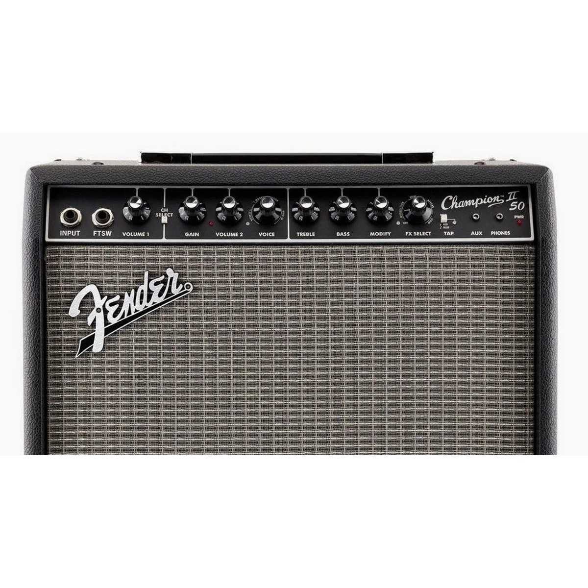Fender Champion II 50 E-Gitarre Verstärker, vielseitig, kompakt, leistungsstark 4