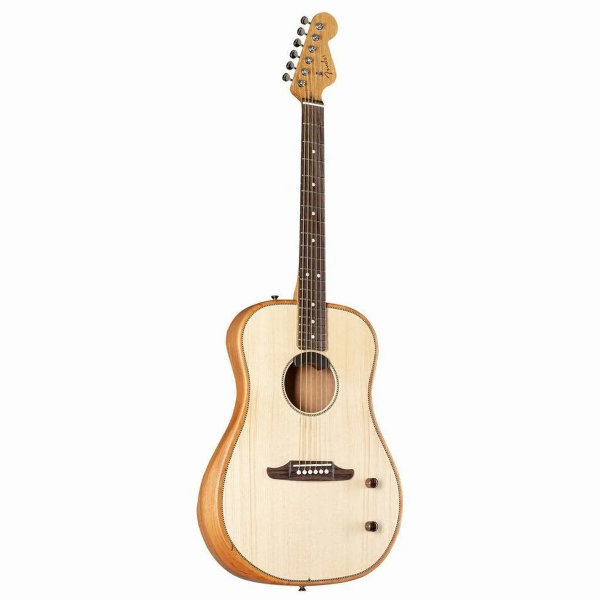 Fender Highway Dreadnought Natural, Dreadnought-Design, Thinline-Korpus, Fishman-Tonabnehmer