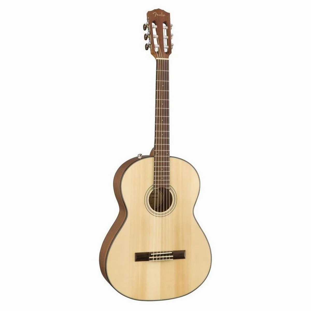 Fender CN-60S Natural, 4/4 Konzertgitarre mit Massivfichtendecke und Mahagonikorpus