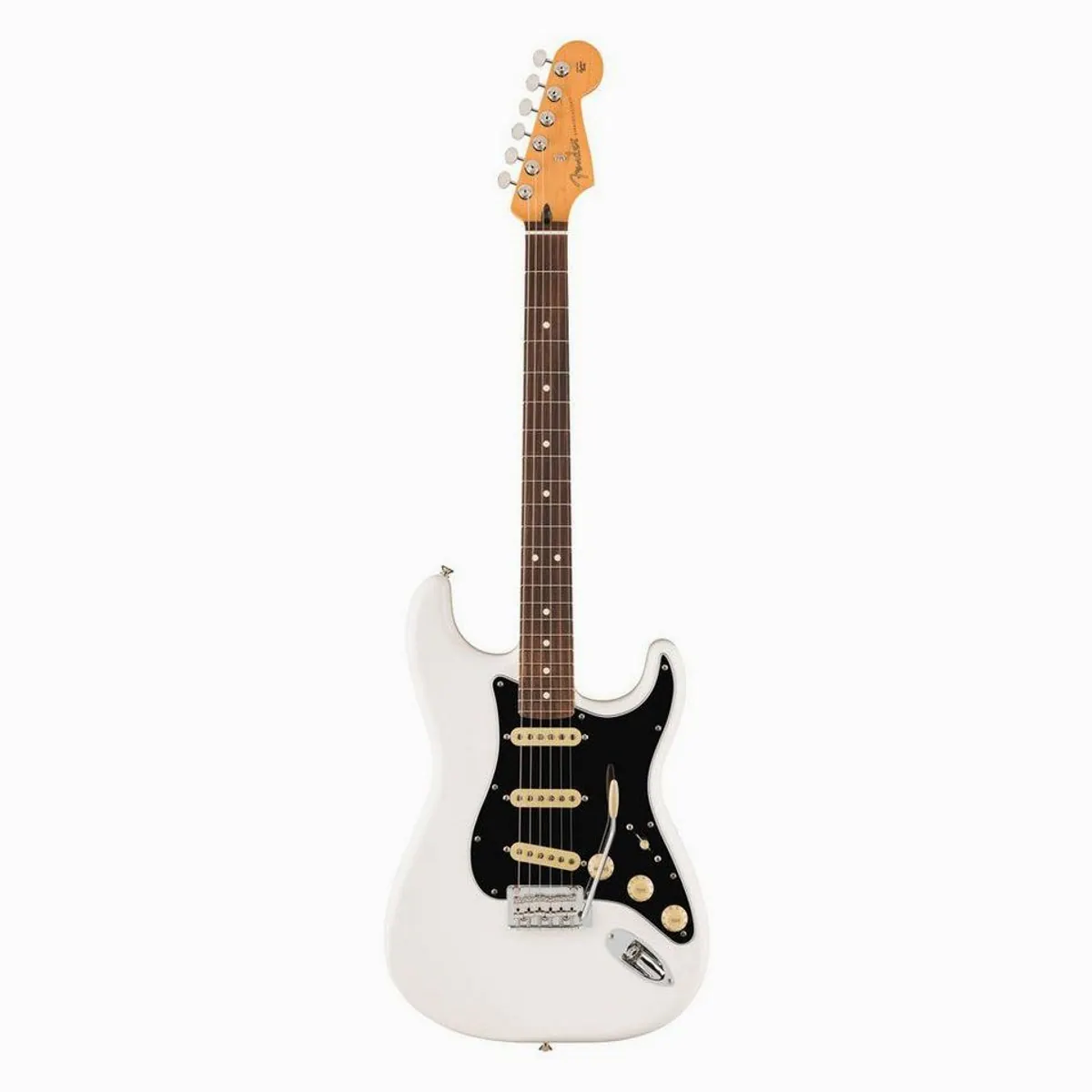 Fender Player II Stratocaster RW Polar White, facettenreicher Klang, ergonomisches Design, hochwertige Hardware