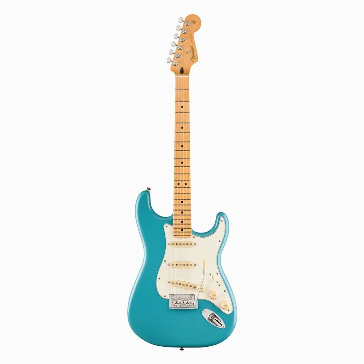 Fender Player II Stratocaster MN Aquatone Blue, vielseitiger Klang, ergonomisches Design, hohe Bespielbarkeit