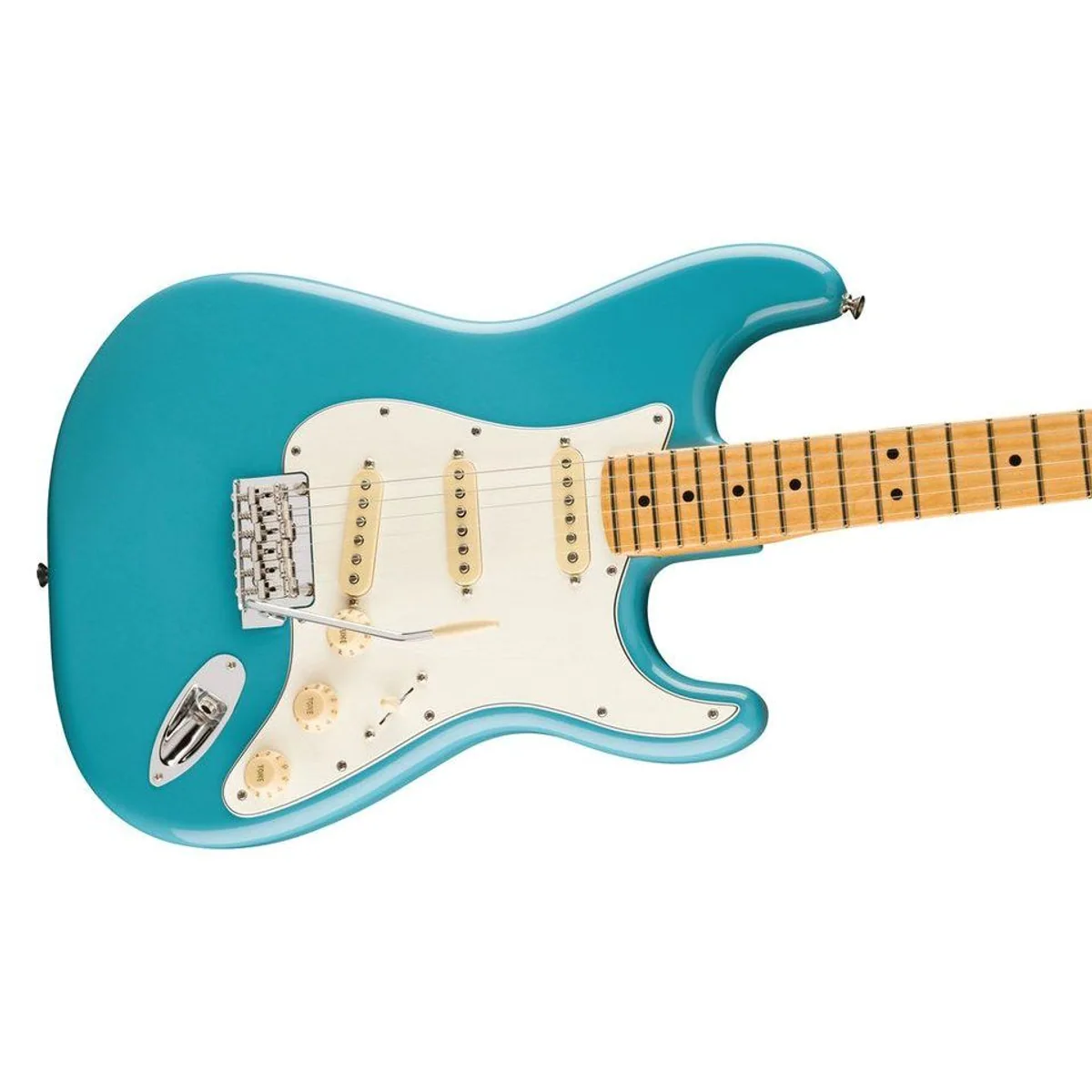 Fender Player II Stratocaster MN Aquatone Blue, vielseitiger Klang, ergonomisches Design, hohe Bespielbarkeit 4