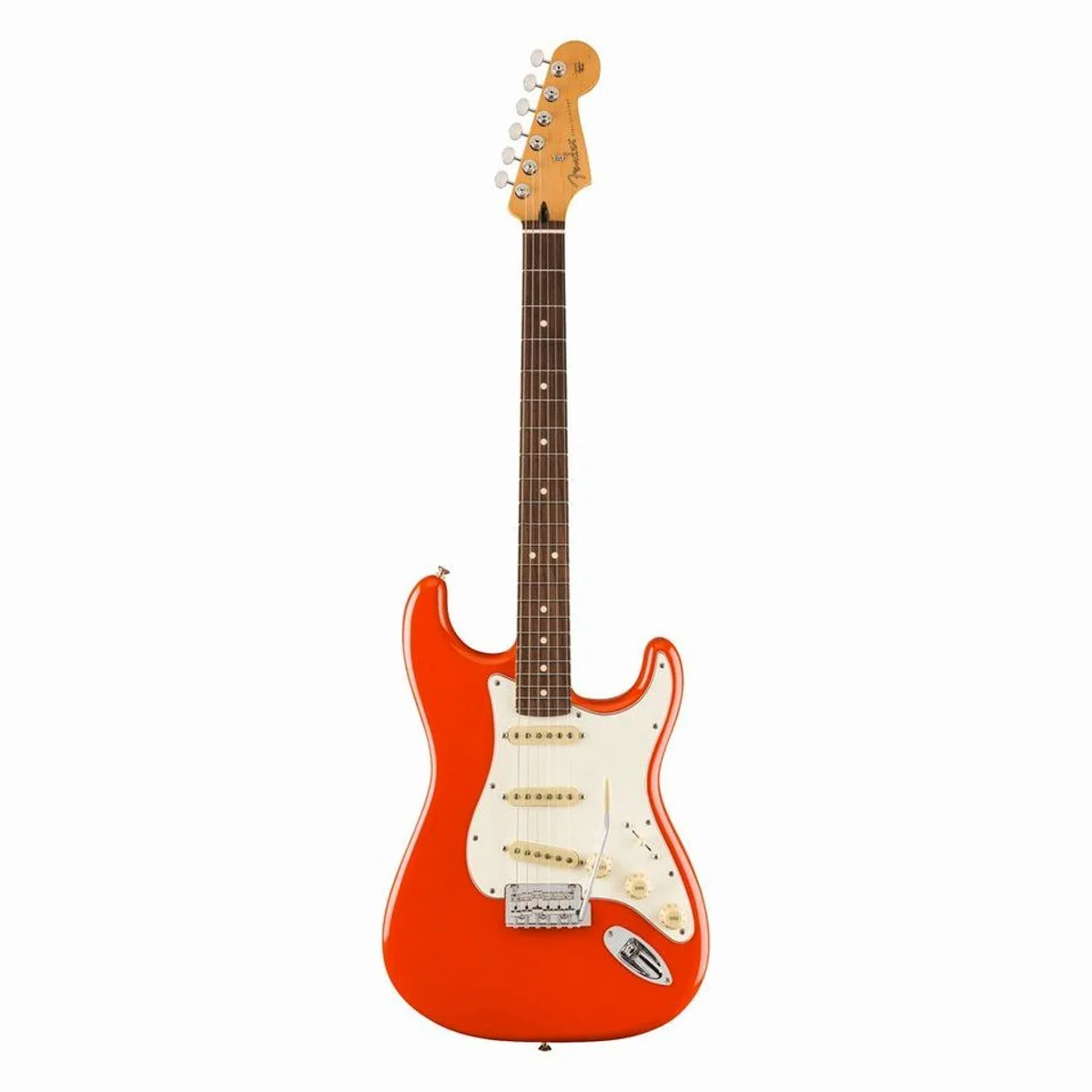 Fender Player II Stratocaster RW Coral Red, vielseitiger Klang, ergonomisches Design, hochwertige Hardware