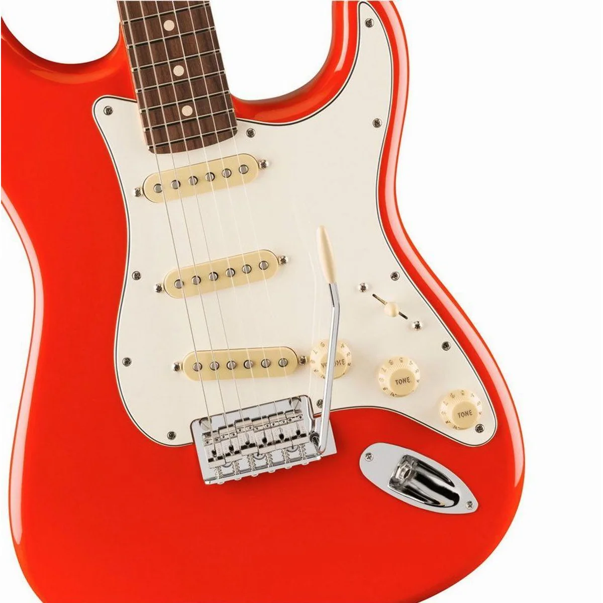 Fender Player II Stratocaster RW Coral Red, vielseitiger Klang, ergonomisches Design, hochwertige Hardware 3