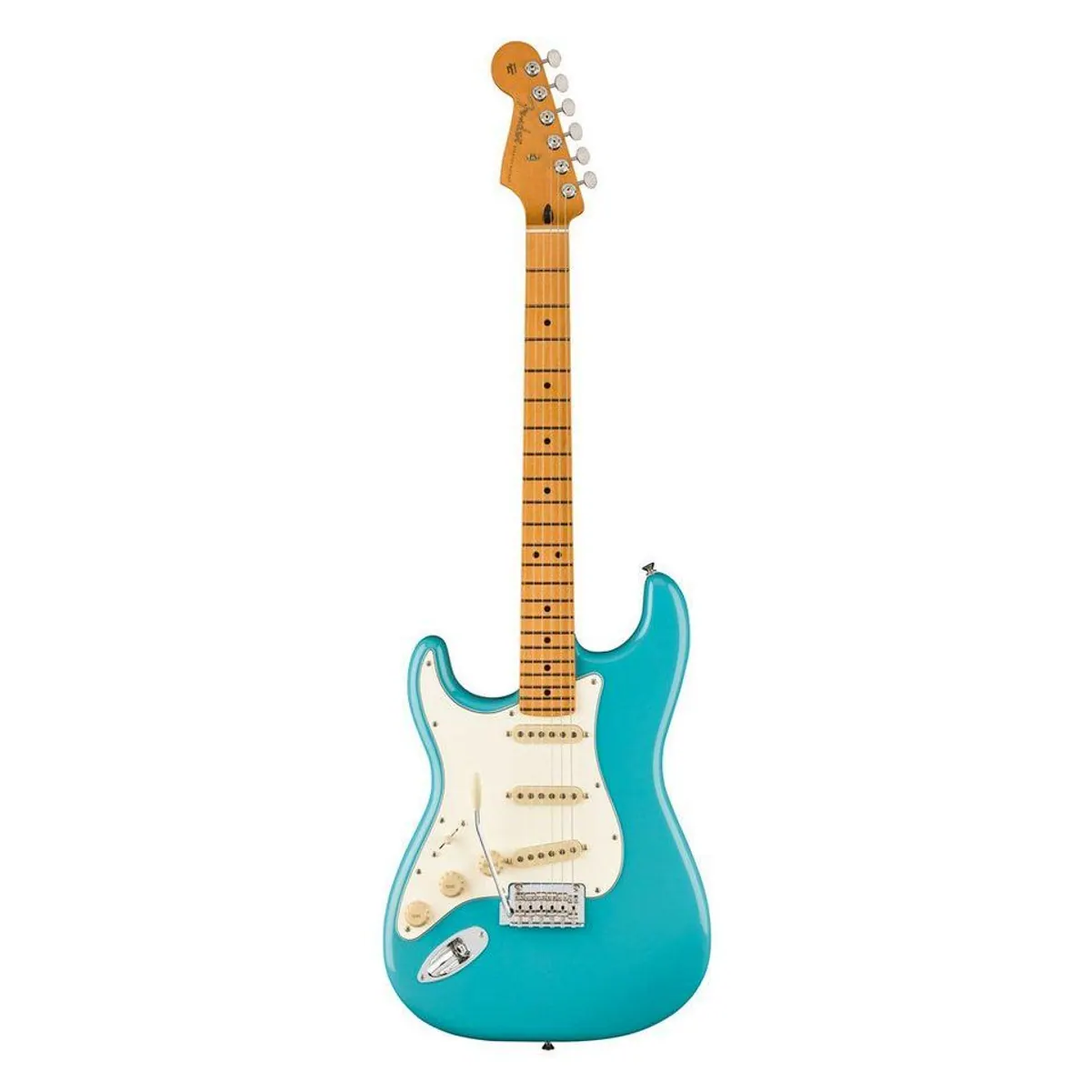 Fender Player II Stratocaster Lefthand MN Aquatone Blue, vielseitige Klangoptionen, ergonomisches Design, hochwertige Hardware
