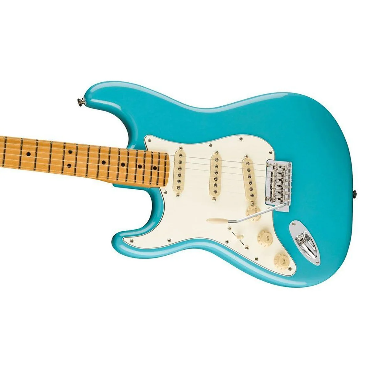 Fender Player II Stratocaster Lefthand MN Aquatone Blue, vielseitige Klangoptionen, ergonomisches Design, hochwertige Hardware 4