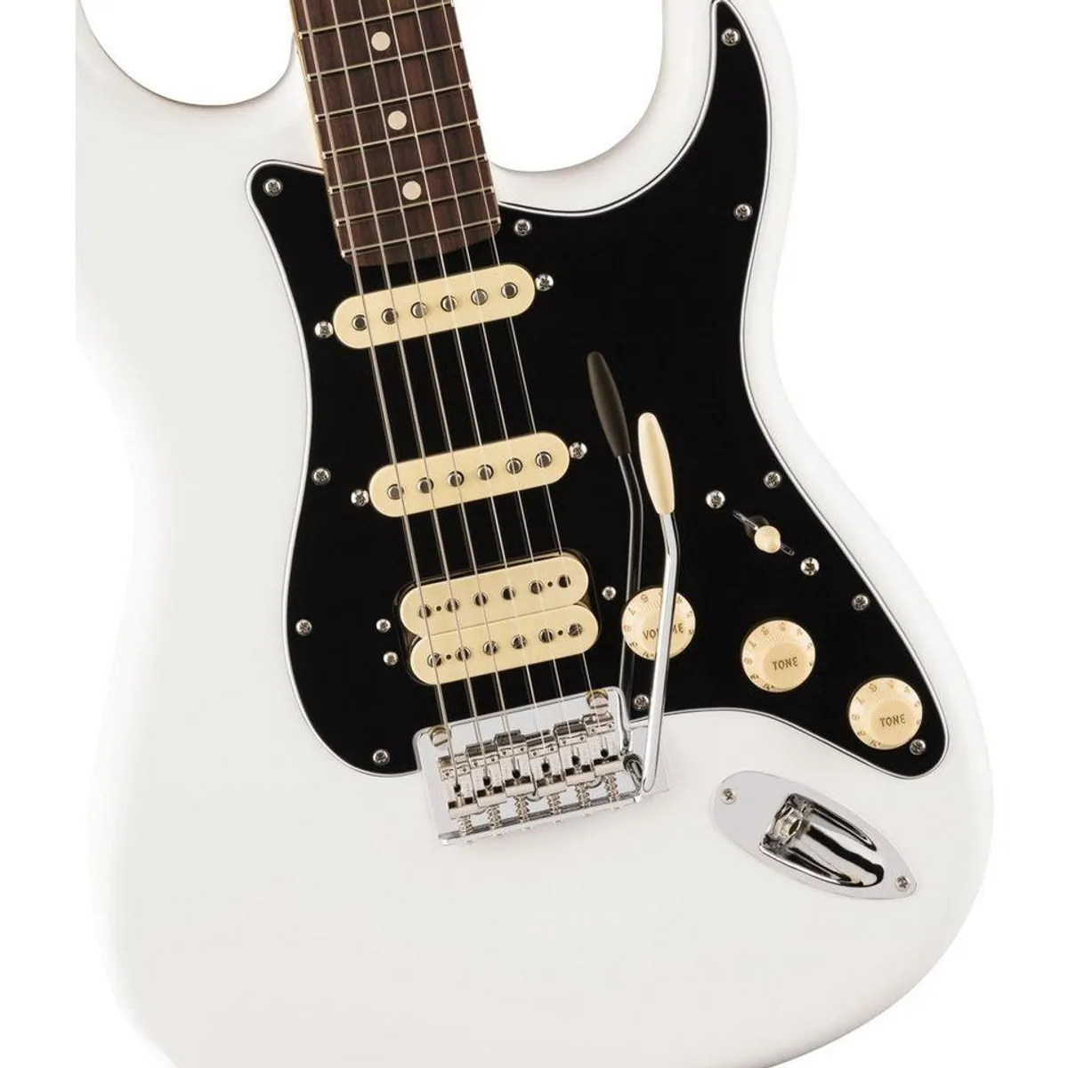 Fender Player II Stratocaster HSS RW Polar White, vielseitiger Sound, hohe Verarbeitungsqualität, komfortable Bespielbarkeit 3