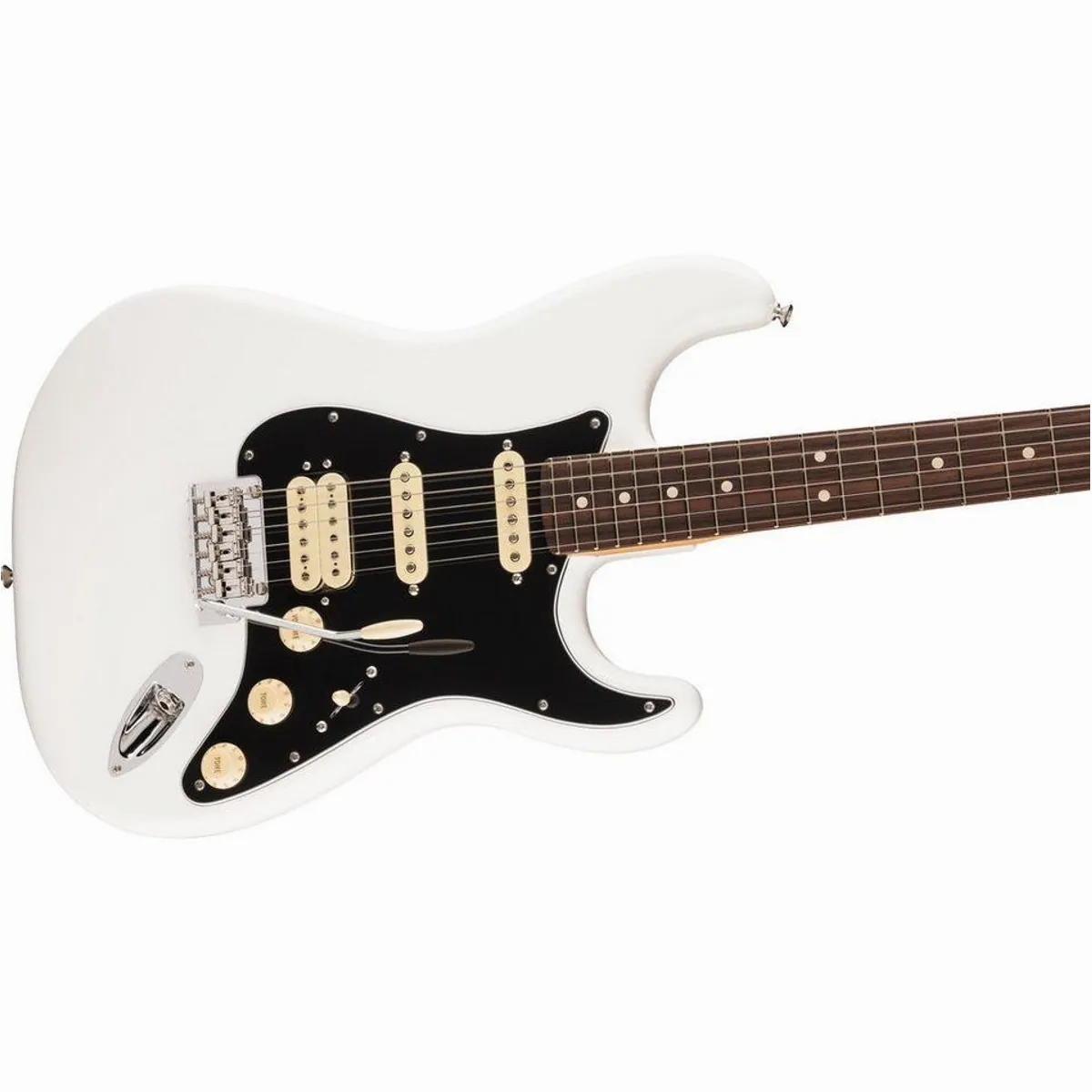 Fender Player II Stratocaster HSS RW Polar White, vielseitiger Sound, hohe Verarbeitungsqualität, komfortable Bespielbarkeit 4