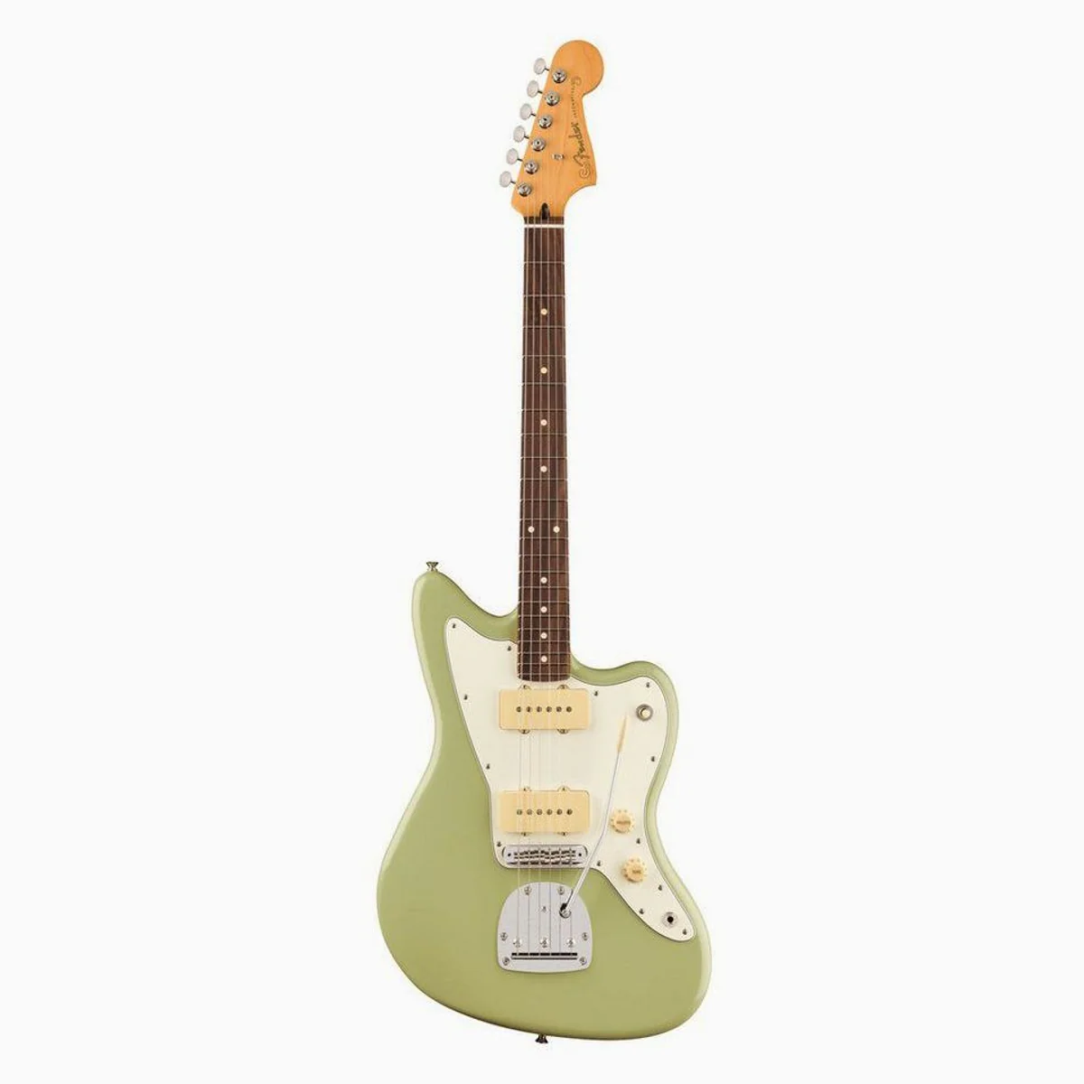 Fender Player II Jazzmaster RW Birch Green, Vintage-Sound, ergonomisches Design, moderne Features