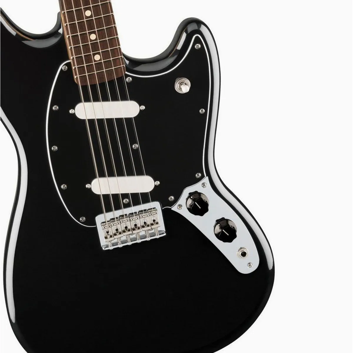 Fender Player II Mustang RW Black, Offset-Korpus, Alnico V Tonabnehmer 3