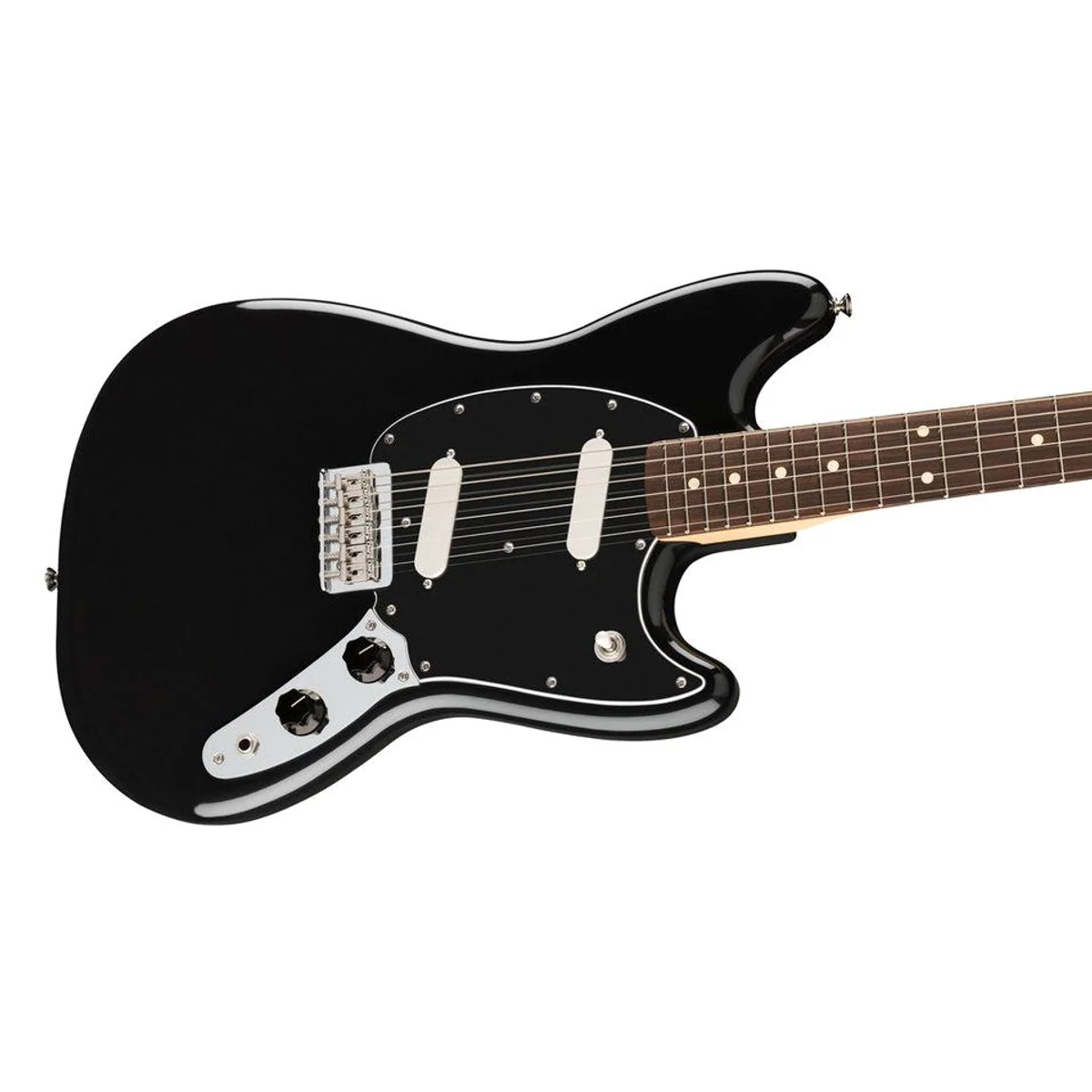 Fender Player II Mustang RW Black, Offset-Korpus, Alnico V Tonabnehmer 4