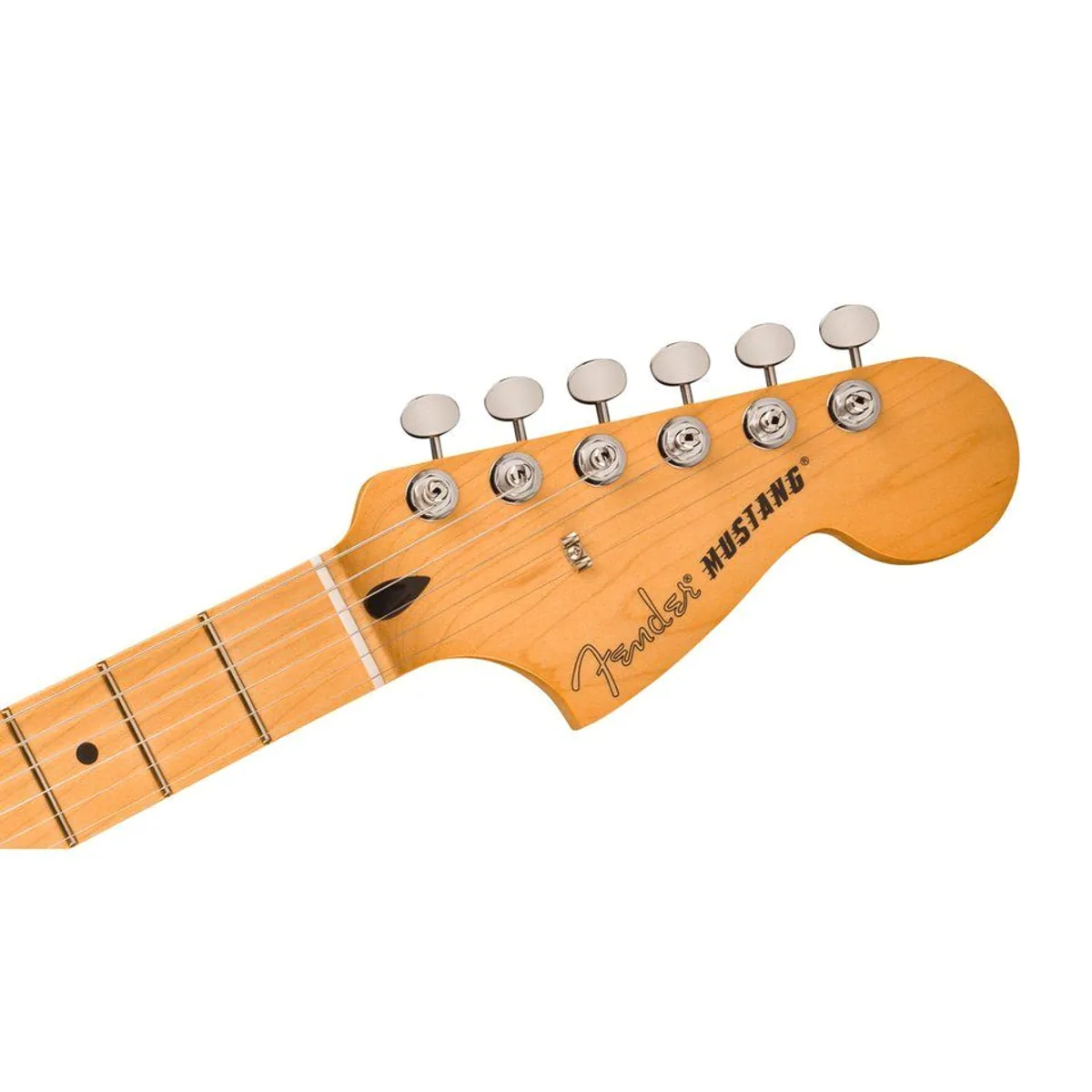 Fender Player II Mustang MN Hialeah Yellow, Offset-Korpus, Alnico V Single Coils 5