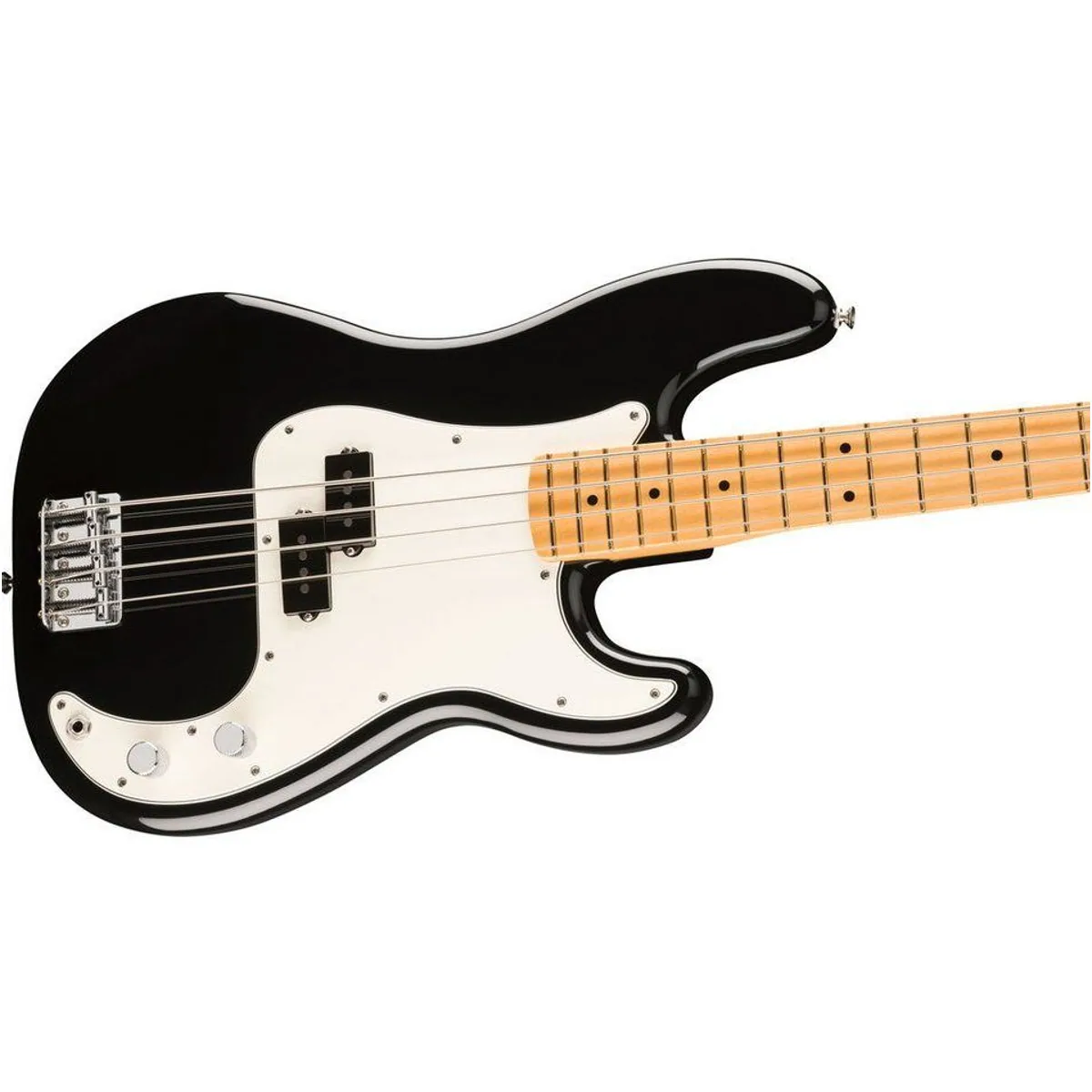 Fender Player II Precision Bass MN Black, ergonomischer Korpus, knurrige Split-Coil-Pickups 4
