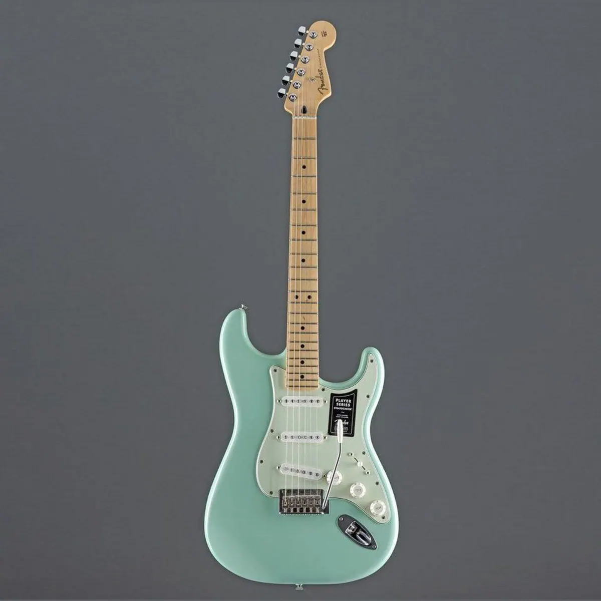 Fender Player Stratocaster MN Surf Green, traditionelles Design, kraftvolle Tonabnehmer, präzise Mechaniken 2
