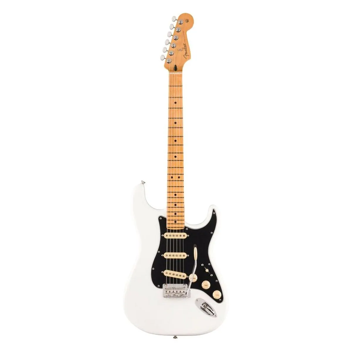 Fender Player II Stratocaster MN Polar White, vielseitige Klänge, ergonomisches Design, hochwertige Hardware