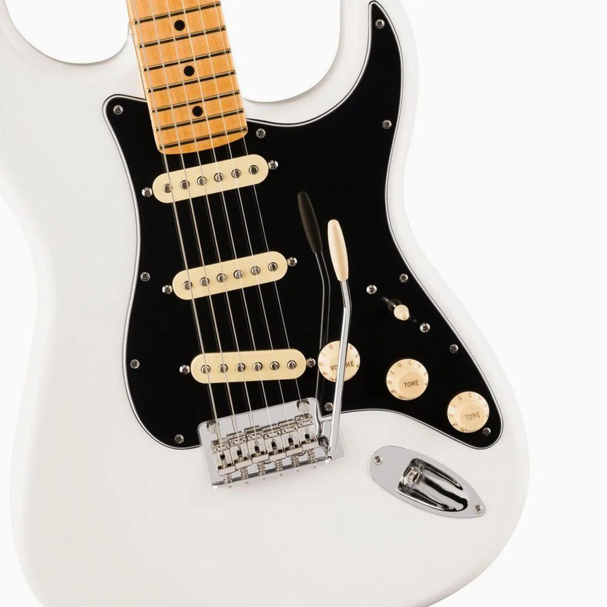 Fender Player II Stratocaster MN Polar White, vielseitige Klänge, ergonomisches Design, hochwertige Hardware 3