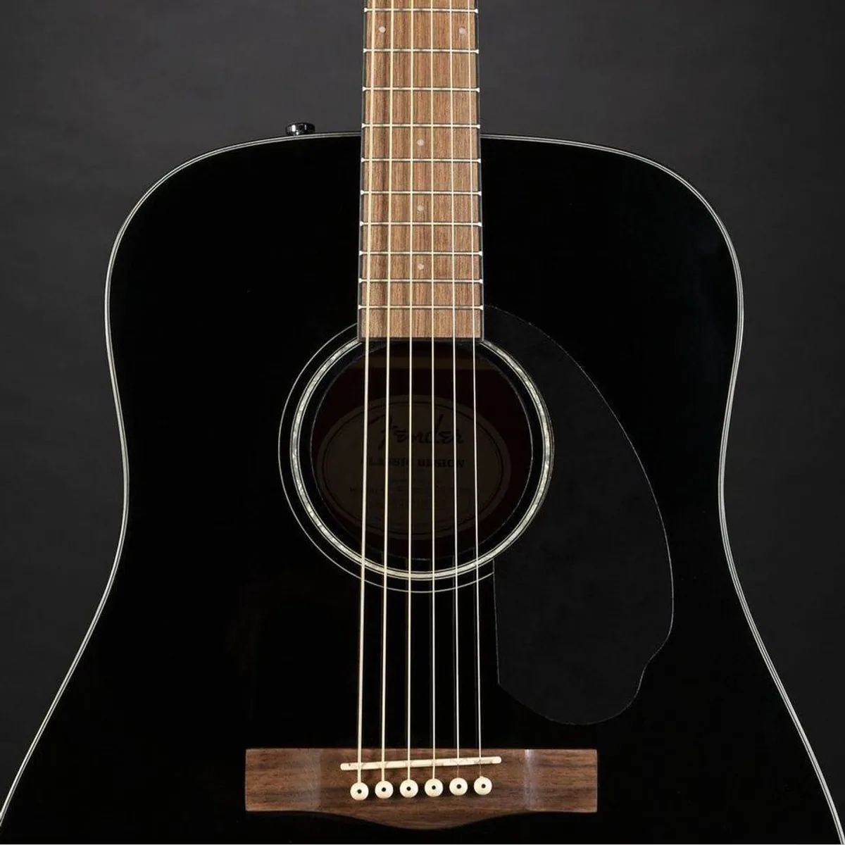 Fender CD-60 V3 Black Westerngitarre, Dreadnought-Bauform, warmen Klang 5