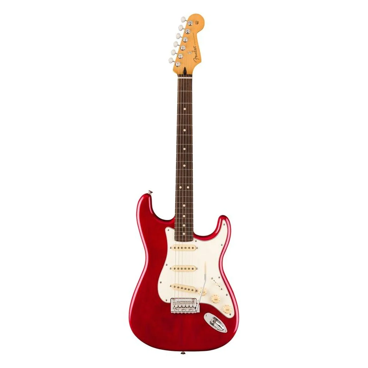 Fender Player II Stratocaster RW, mahagoni Korpus, Alnico V Tonabnehmer — E-Gitarre in Transparent Cherry Burst