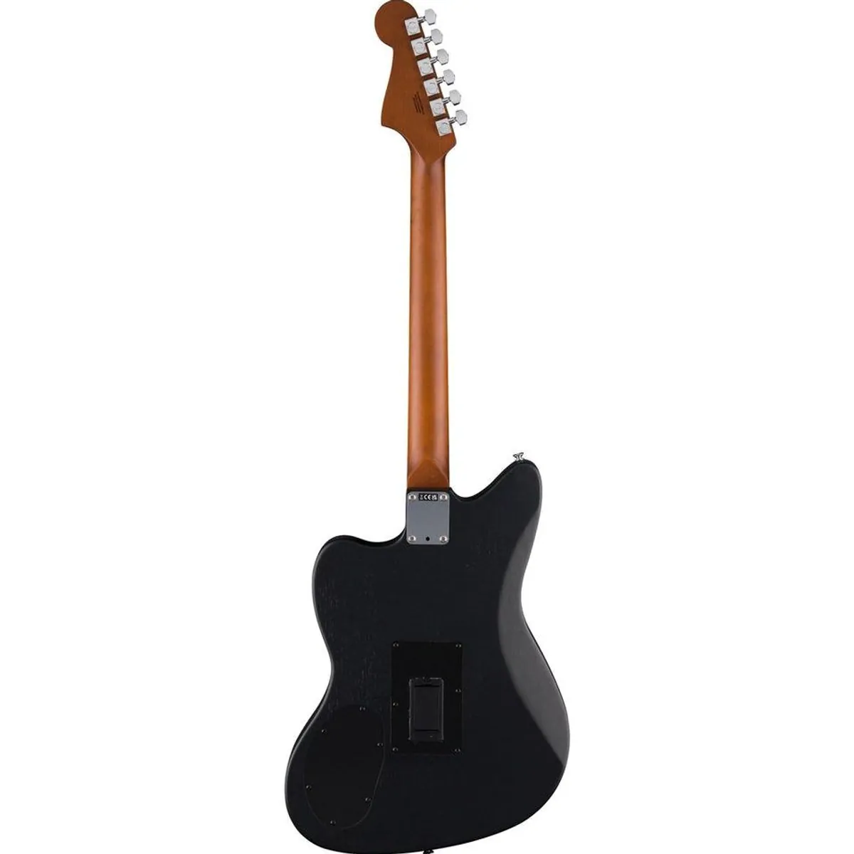 Fender Acoustasonic Standard Jazzmaster Black, Hybridgitarre mit vielseitigem Klang 2