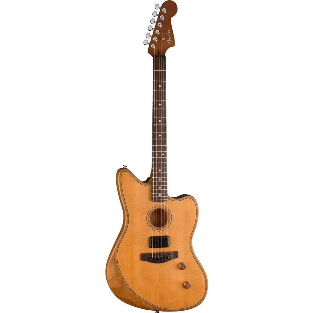 Fender Acoustasonic Standard Jazzmaster, Hybridgitarre, vielseitig einsetzbar — max. Klangvielfalt 3
