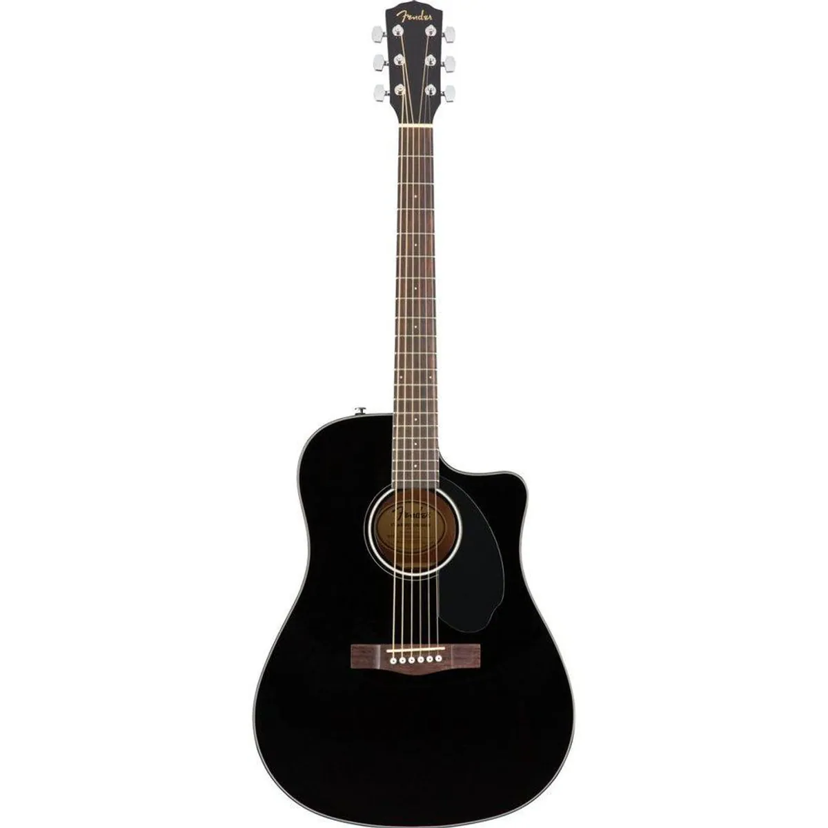 Fender CD-60SCE Black Westerngitarre, Dreadnought, Fishman Tonabnehmer