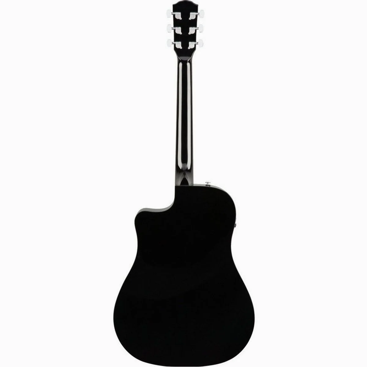 Fender CD-60SCE Black Westerngitarre, Dreadnought, Fishman Tonabnehmer 3