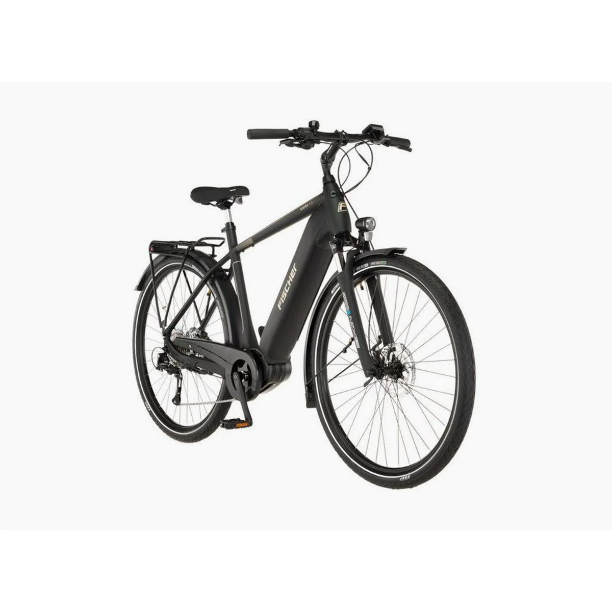 FISCHER VIATOR 4.2i 630 E-Bike, kraftvoller Mittelmotor, 630 Wh Akku, 9-Gang Shimano 3