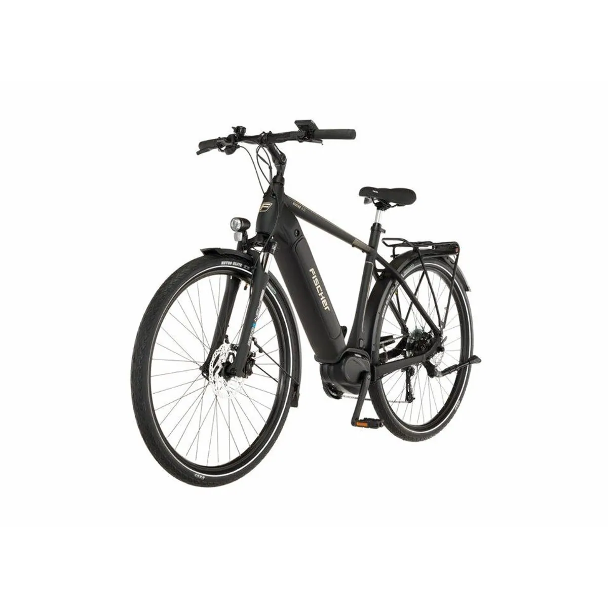 FISCHER VIATOR 4.2i 630 E-Bike, kraftvoller Mittelmotor, 630 Wh Akku, 9-Gang Shimano 4