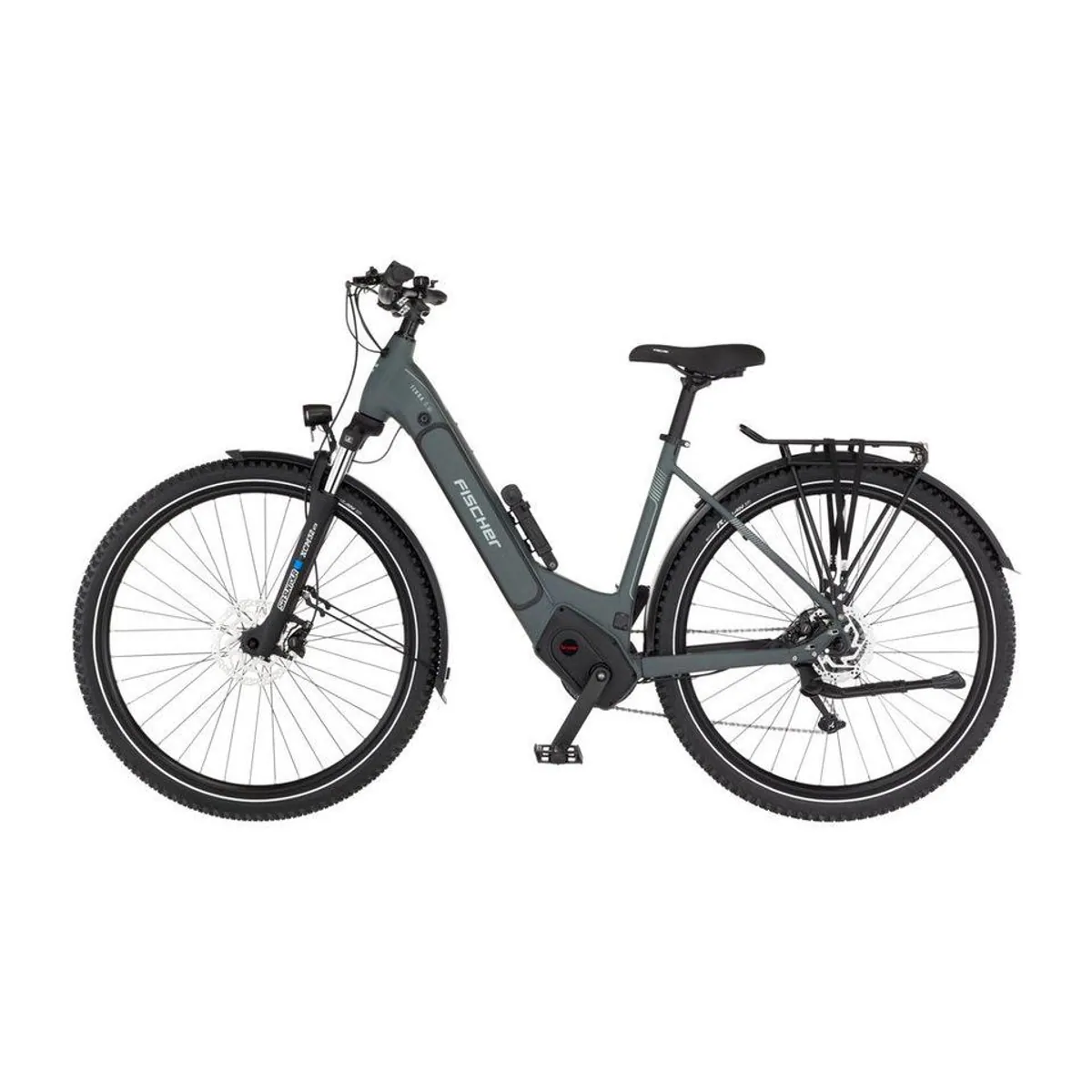 FISCHER E-Bike Trekkingrad TERRA 6.8I Ultimate, kraftvoller Mittelmotor, 9-Gang Shimano, 711 Wh 2