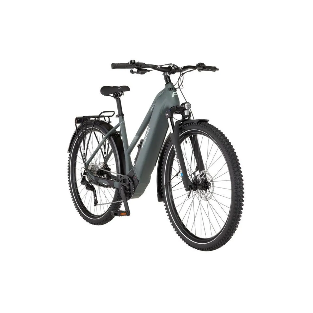 FISCHER Fahrrad E-Bike Trekkingrad TERRA 6.8I, kraftvoller Mittelmotor, 9-Gang Shimano, 711 Wh 2