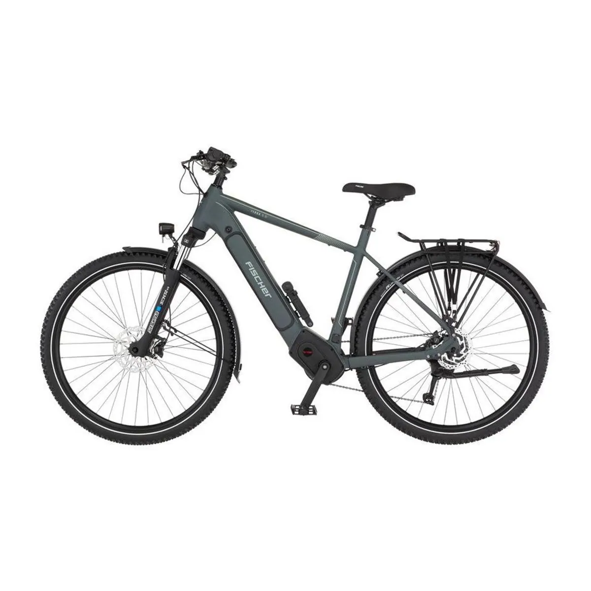 FISCHER Fahrrad E-Bike Trekkingrad TERRA 6.8I 711 ULTIMATE, kraftvoller Mittelmotor, 9-Gang Shimano, 711 Wh Akku 4