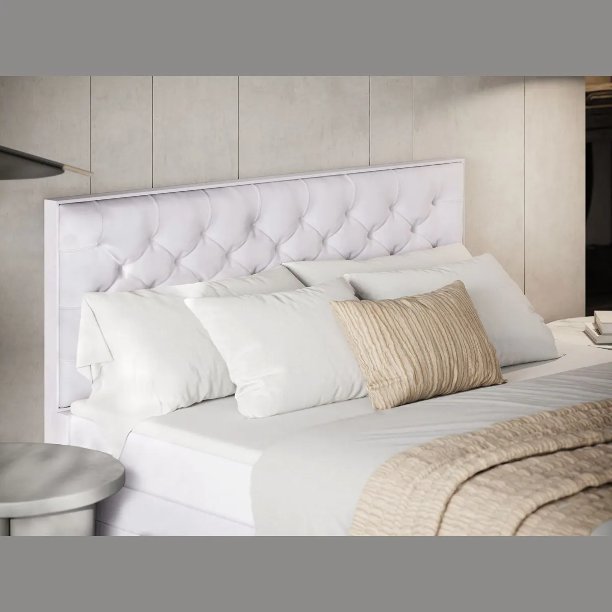 FORTE Lanciano Boxspringbett, komfortable 7-Zonen-Matratze & Stauraum — max. Bequemlichkeit für Ihr Schlafzimmer 3