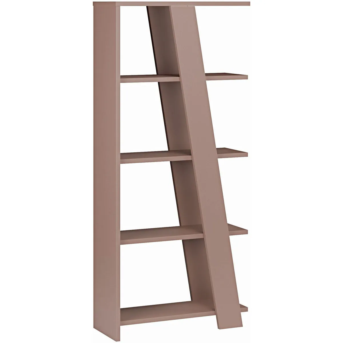 FORTE Standregal, 4 Ablageböden, modernes Design, vielseitig kombinierbar