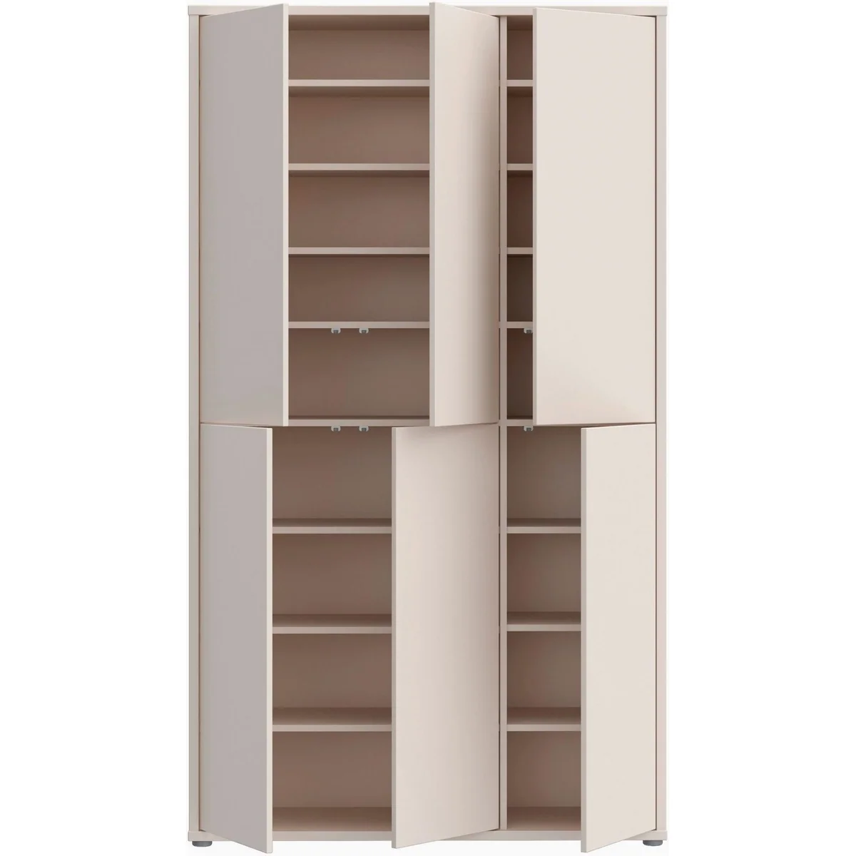 FORTE Schuhschrank Alice Springs, Stauraum für 36 Paar Schuhe, moderne Optik — B/H/T 109,2/191,9/34,9 cm 3