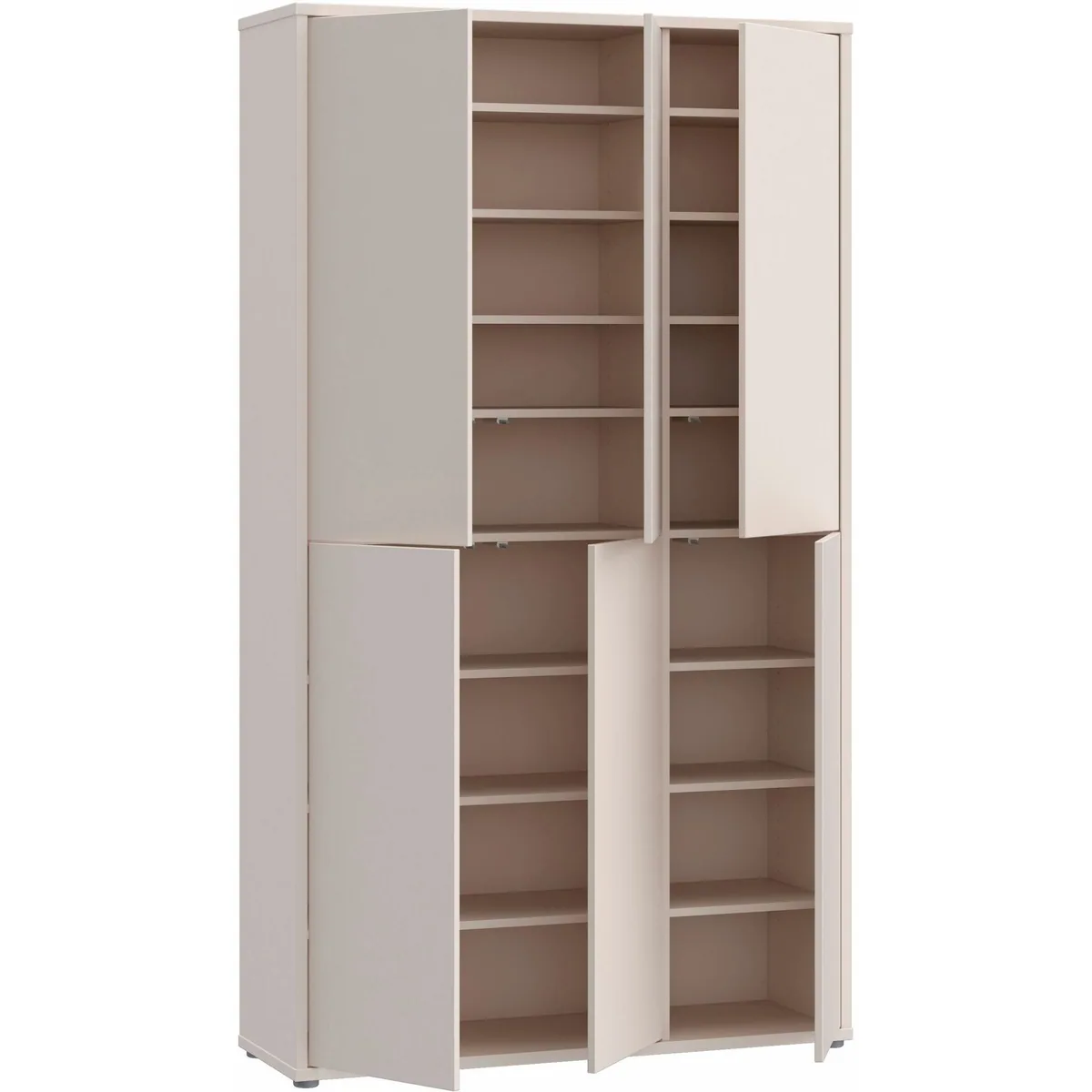 FORTE Schuhschrank Alice Springs, Stauraum für 36 Paar Schuhe, moderne Optik — B/H/T 109,2/191,9/34,9 cm 4