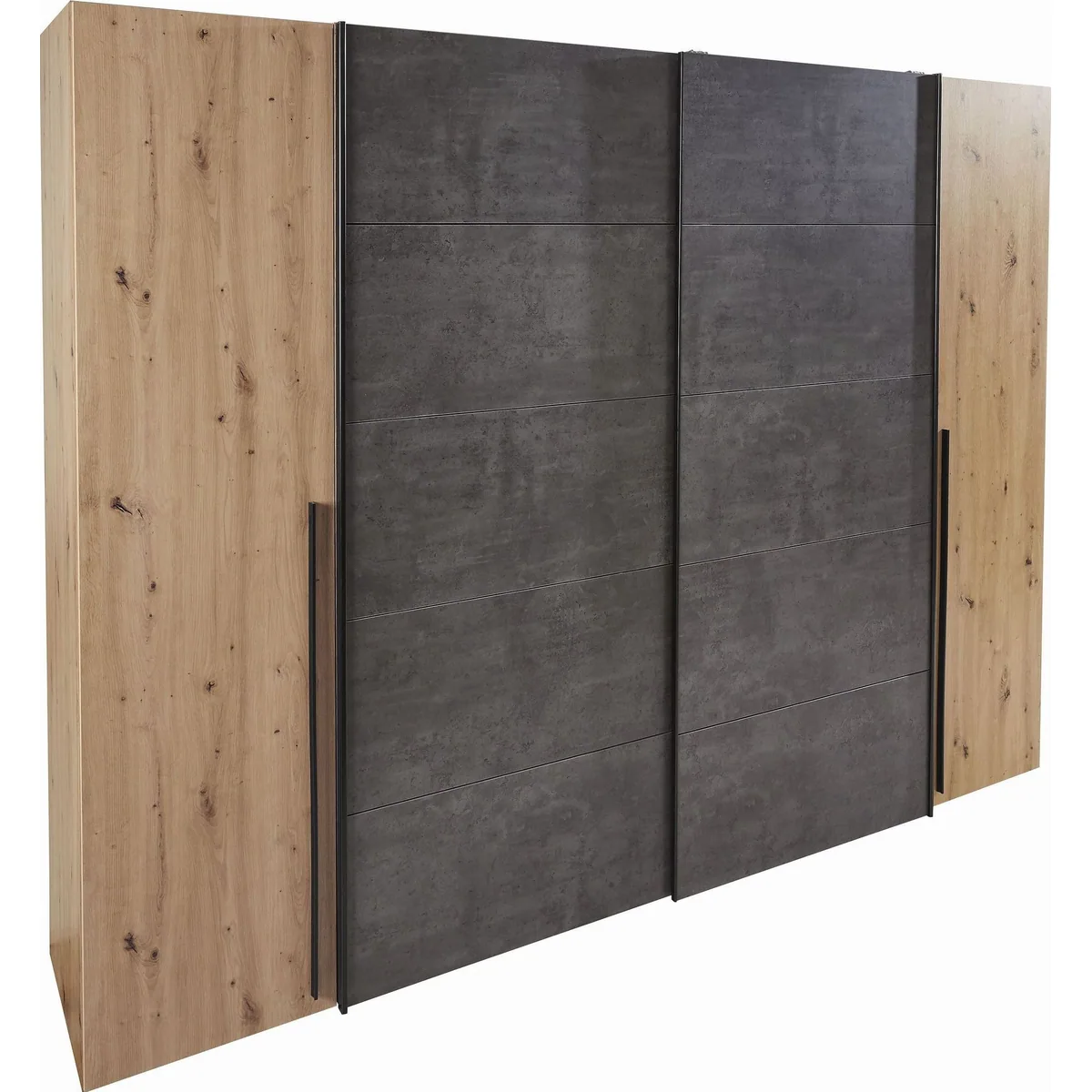 FORTE Kleiderschrank Narago, elegantes Design, flexibles Stauraumkonzept 2