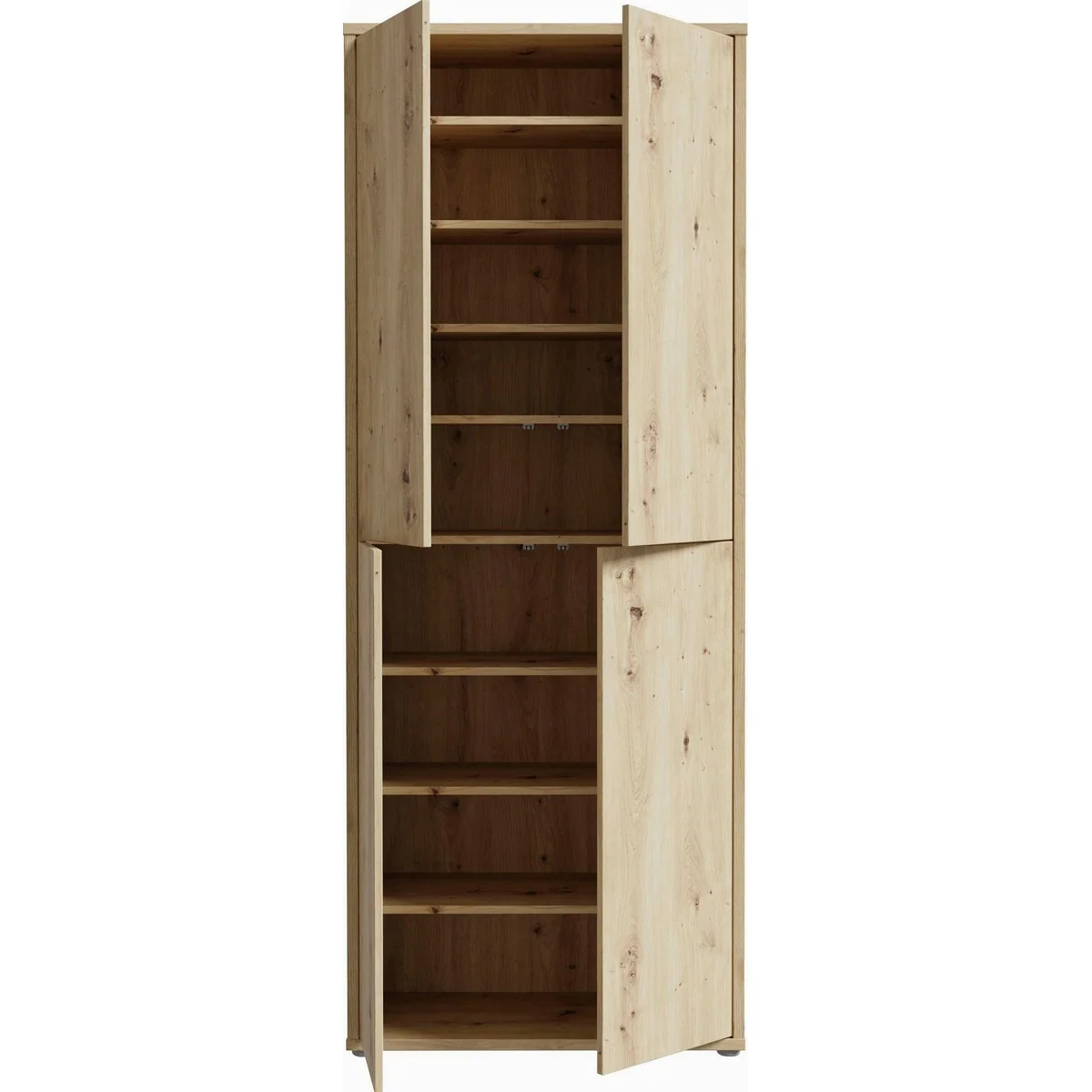 FORTE Schuhschrank Alice Springs, 4 Türen, variabel einsetzbare Böden, modern — viel Stauraum für Ihre Schuhe 4