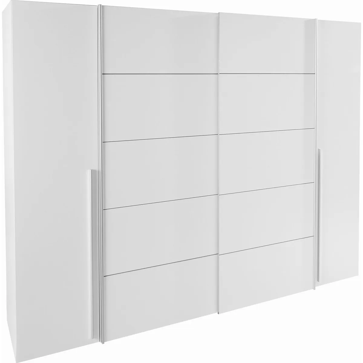 FORTE Kleiderschrank Narago, modernes Design, hohe Stauraumkapazität — Made in Europe 2