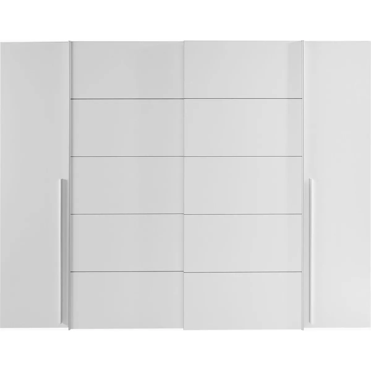 FORTE Kleiderschrank Narago, modernes Design, hohe Stauraumkapazität — Made in Europe 4