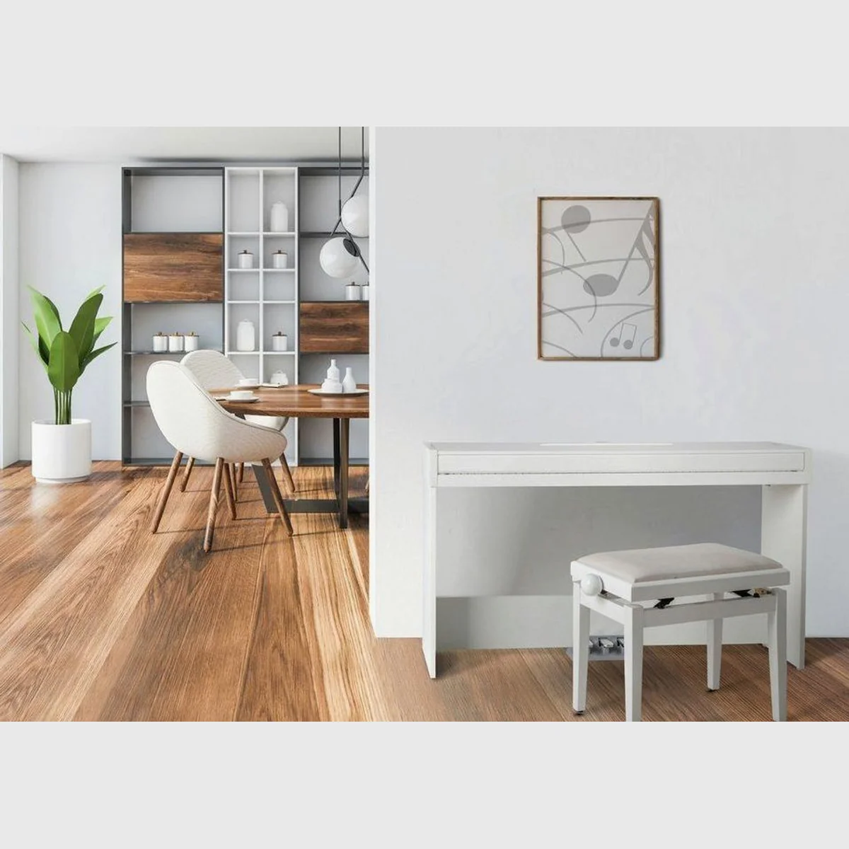 FunKey DP-1088 Digitalpiano, kompaktes Design, intuitive Bedienung, Twinova-Funktion 2