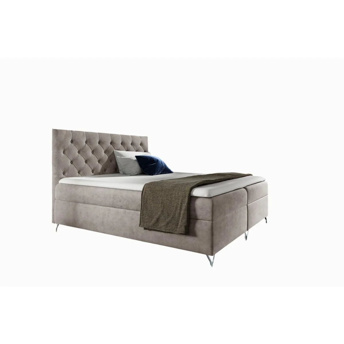 Fun Möbel Boxbett AMBRE, Extravagantes Design und praktischer Stauraum — 220 cm Liegehöhe 2