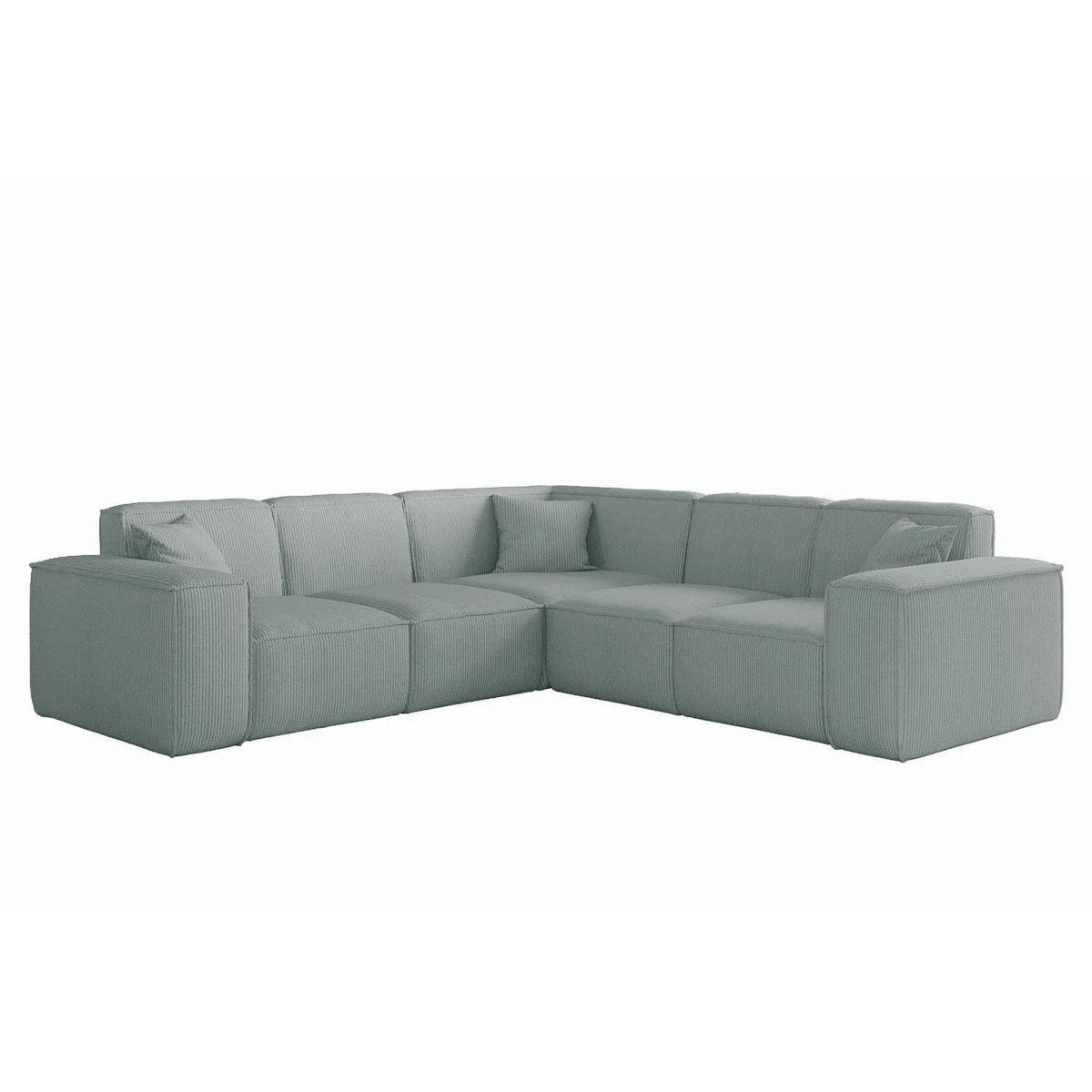 Fun Möbel Ecksofa CELES PREMIUM, zeitloses Design, vielseitig einsetzbar, inklusive Zierkissen 2