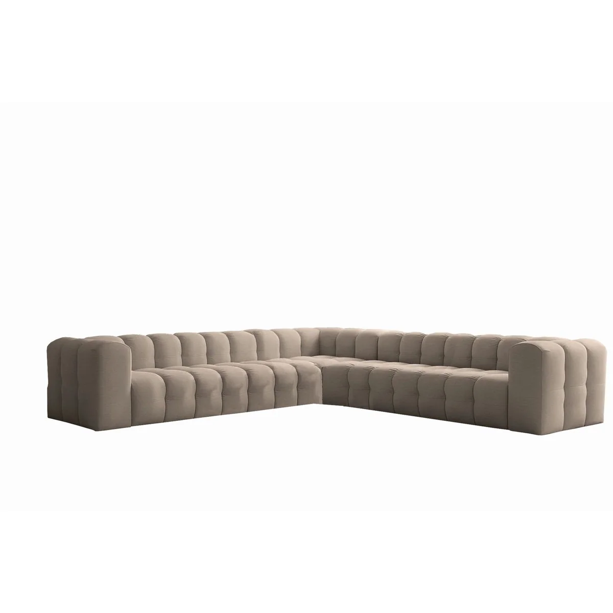 Fun Möbel Ecksofa SOLVIE XL Universal, Komfortable Polsterung, Pflegeleichter Bezug 2