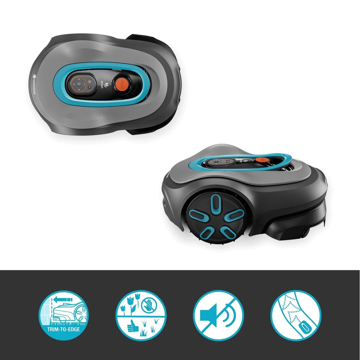GARDENA smart SILENO pro Mähroboter, bis 600 m² Rasenfläche, inklusive 150 m Begrenzungskabel 3