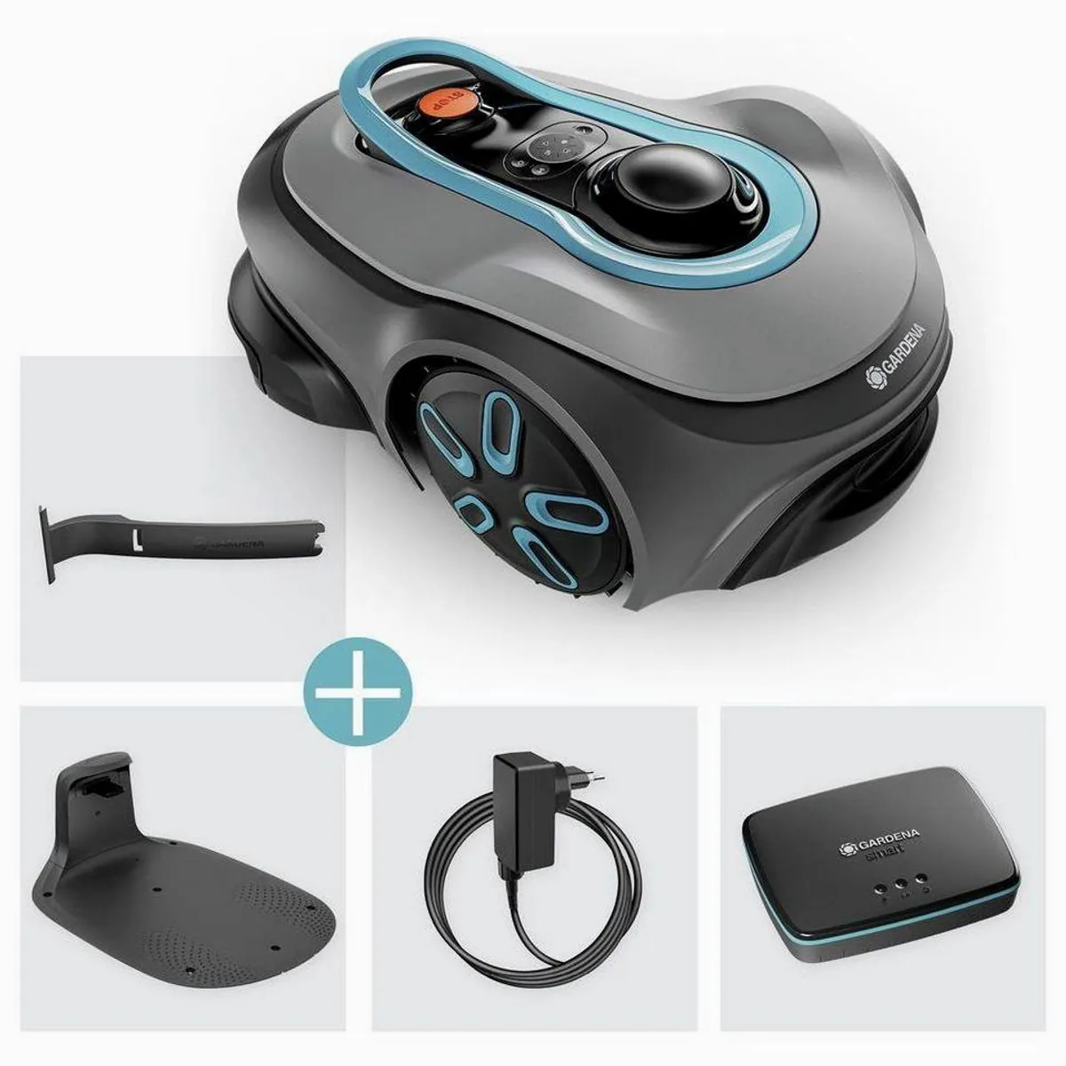 GARDENA smart SILENO free Mähroboter, kabellose Technologie, KI-gestützt, für Flächen bis 1200 m² 4